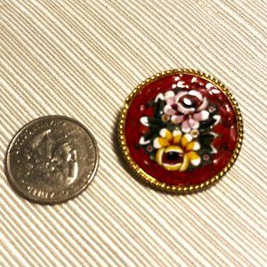 Vintage Mosaic Brooch
